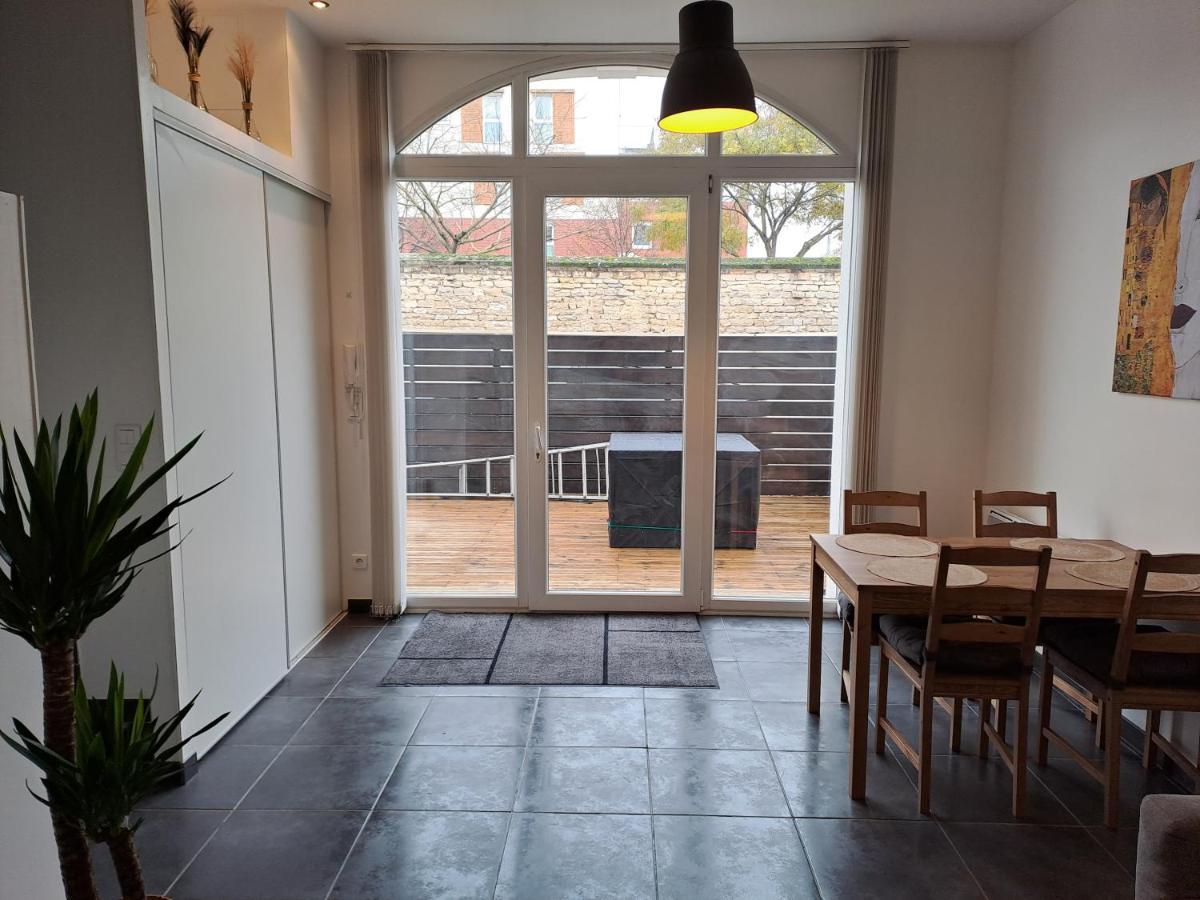 Bel Appartement Grande Terrasse Avec Parking A Dijon Exterior foto